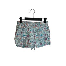 Vineyard Vines Flamingo Flock Lined Cotton Shorts Girls Size Large