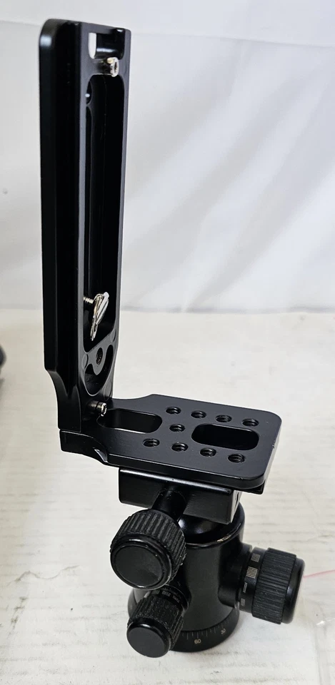 Manfrotto 190XDB Camera Tripod W/ Oben BB-0 Ball Head +Tools Made In Italy - Image 4 of 4