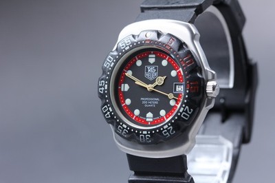 Near MINT] TAG Heuer 374.513 Formula 1 Black Dial 200m  display picture 2
