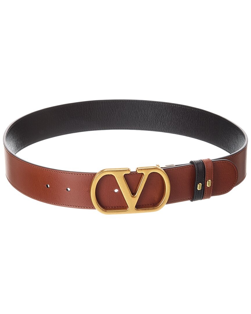 Valentino Vlogo Signature Reversible Leather Belt Women's thumbnail 2