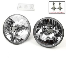 Raybrig Chrome Round Headlight For Land Cruiser 70 Bj70 Fj75 Fzj70 Hzj75 Hzj78