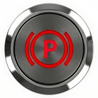 Flush Bezel Chrome LED Warning Light Handbrake