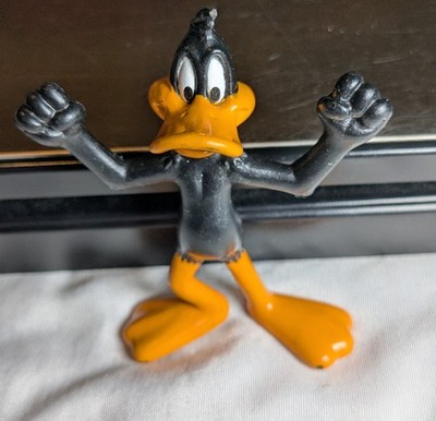 Vintage 1991 Warner Brothers Daffy Duck Figurine (Possibly PVC)