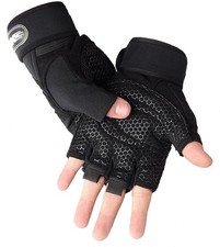 Workout Gloves, Gym Gloves for Men, Wrist Wraps Lifting Wrist Wraps Gloves fo...