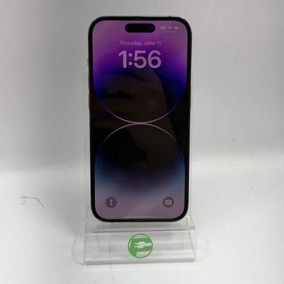 Broken T-Mobile Apple iPhone 14 Pro 128GB 18.5 MQ0E3LL/A Cracked Back