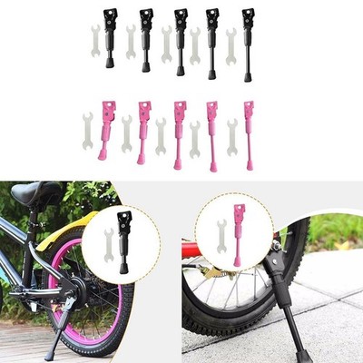 Einseitiger Kickstand für Kinderfahrräder, Metall Fußstütze für BMX Und