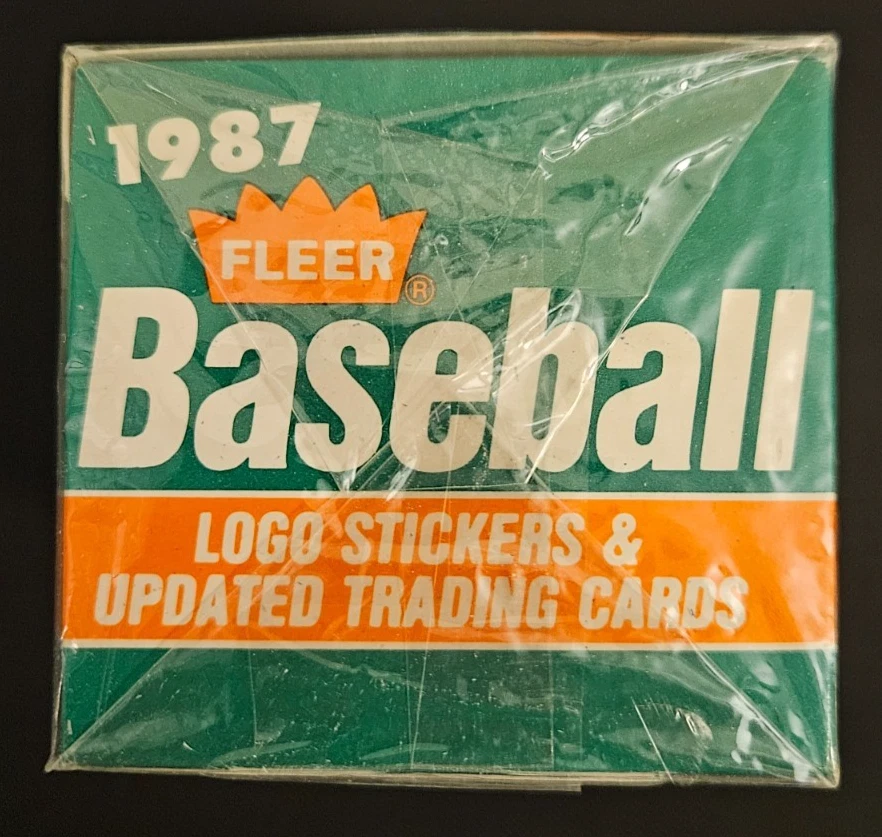 ¡Juego de actualización de béisbol Fleer 1987! (Sellado de fábrica) Foto 4 de 4
