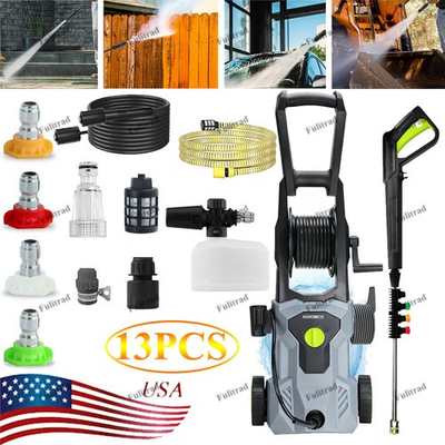 #ad Electric Pressure Washer 5000 PSI High Pressure Washer Portable Powered Washer $90.99