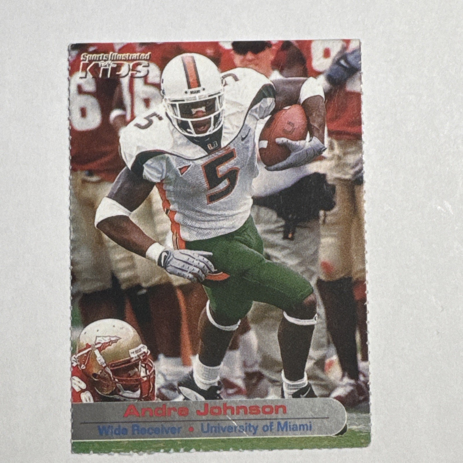 2002 Sports Illustrated for Kids Series 3 - Andre Johnson #181 (RC) C39