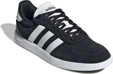 Adidas Breaknet Sleek Womens 6.5 Black White With Black Shoelaces