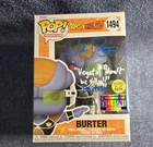 DRAGON BALL Z - GINYU FORCE - BURTER -#1494 FUNKO- SIGNED BY MARK BRITTEN - OCCM