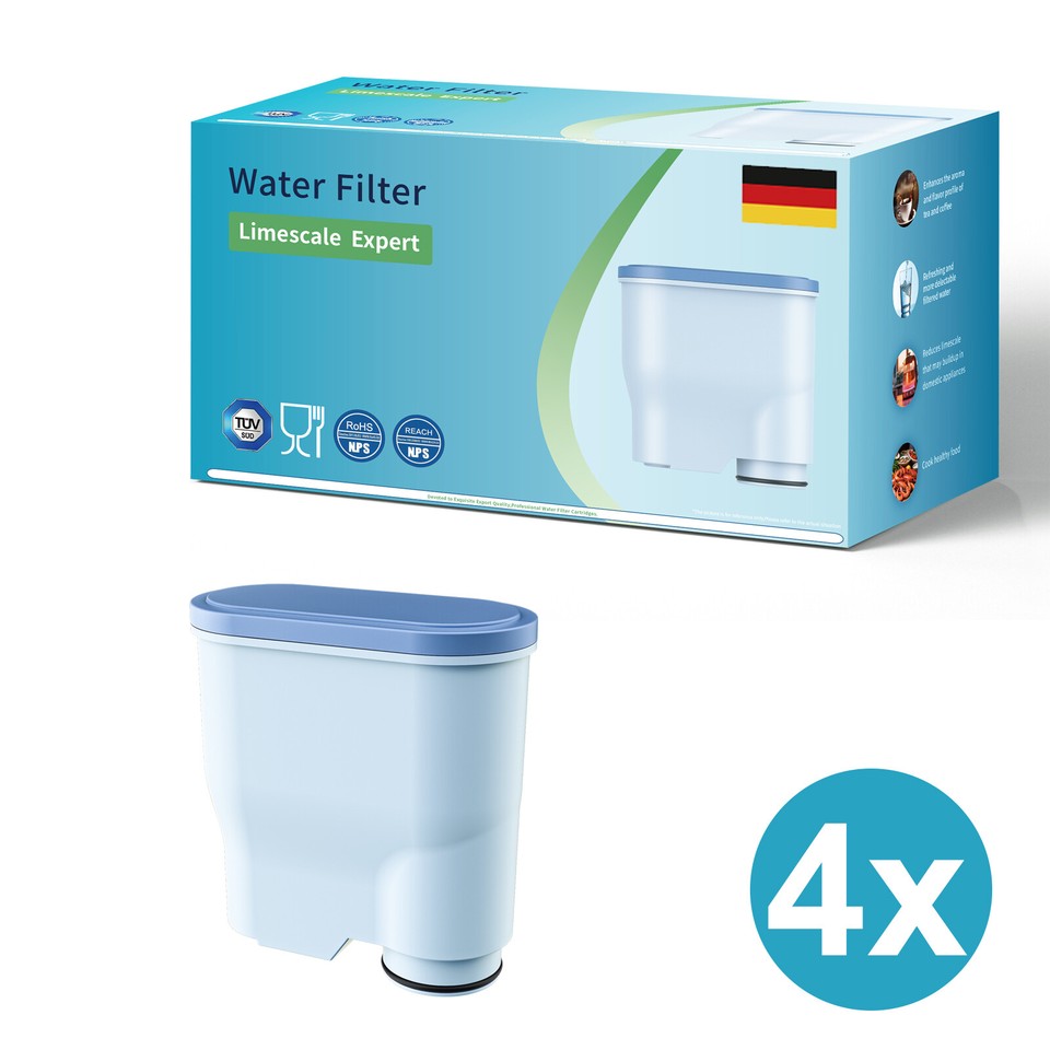 PureWater 3x Wasserfilter - Ersatz Für Saeco & Philips AquaClean Kaffeemaschinen