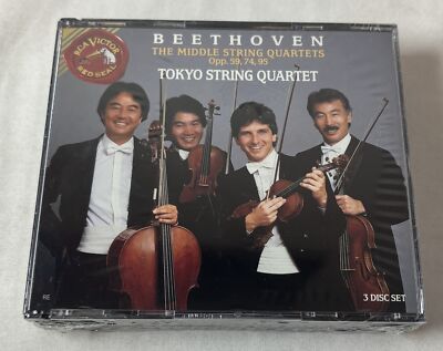 SEALED CD~ TOKYO STRING QUARTET Beethoven The Middle String Quartets