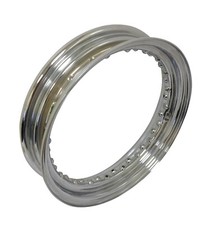 16 X 3.00 40 Spoke Chrome Drop Center Rim Harley-davidson Sportster 43085 New