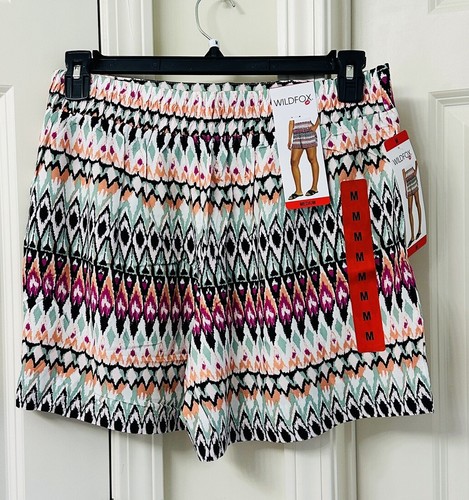 Wildfox Ladies' Printed Short, Orange (Tribal) - Picture 3 of 4