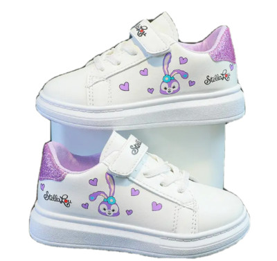 Athletic Girls Shoes for Fitness Fashion Walking School Aged 2 to 12 Purple