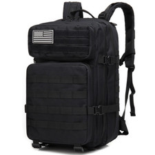 45L Tactical Backpack Large Camping Hiking Molle Bag Rucksack 3 Day Assault Bag