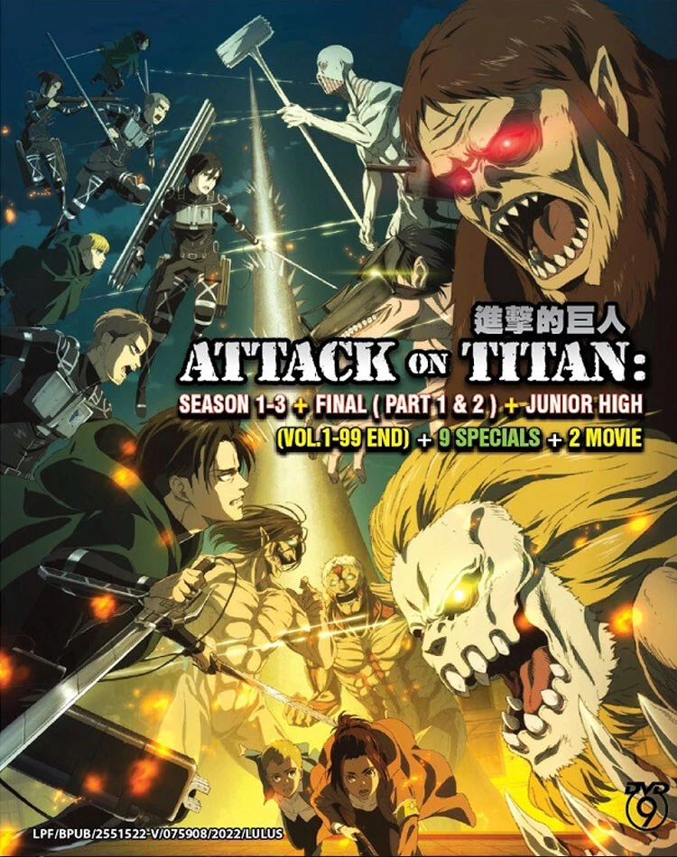 Attack on hotsell titan chinese sub