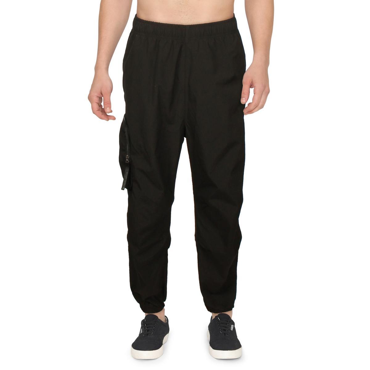 Мужские черные спортивные брюки свободного кроя с логотипом Lacoste XXL BHFO 0476 11590₽