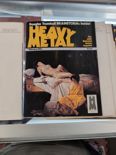 VTG Heavy Metal Magazine 1984 Complete Lot January thru December FN/VF Est. 1977 - Picture 4 of 15