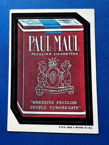 1973 Topps Wacky Packages 1st Series Paul Maul NM
