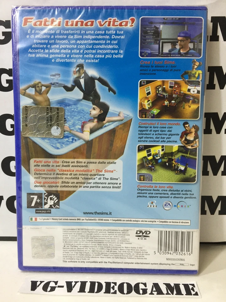 THE SIMS , PS2 NUOVO - Immagine 2 di 3