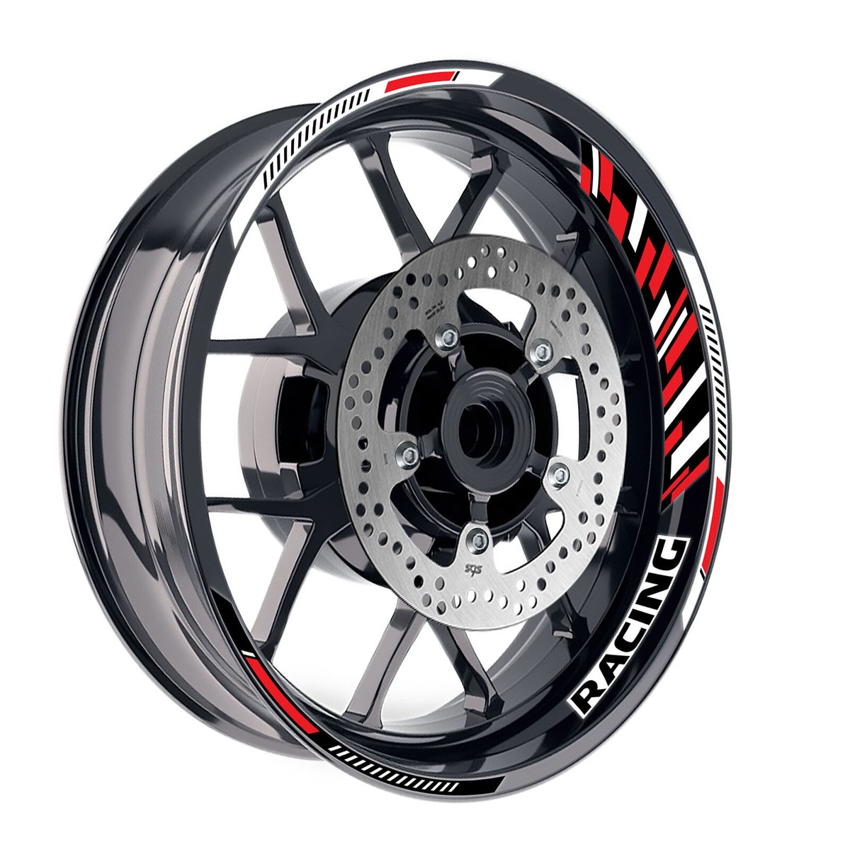 Color Wheel Stickers Rim GP16 For Kawasaki Z400 2019-2022 19