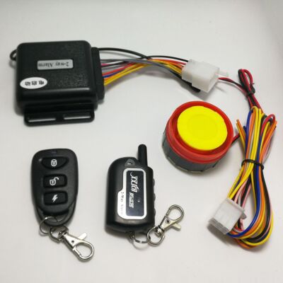 KA 2 Way Motorcycle Anti-theft Alarm Security System Remote Control Universal