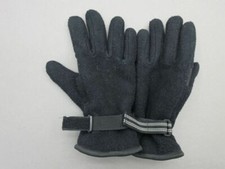 THINSULATE SIZE M MENS BLACK INSULATED FLEECE GLOVES 3R