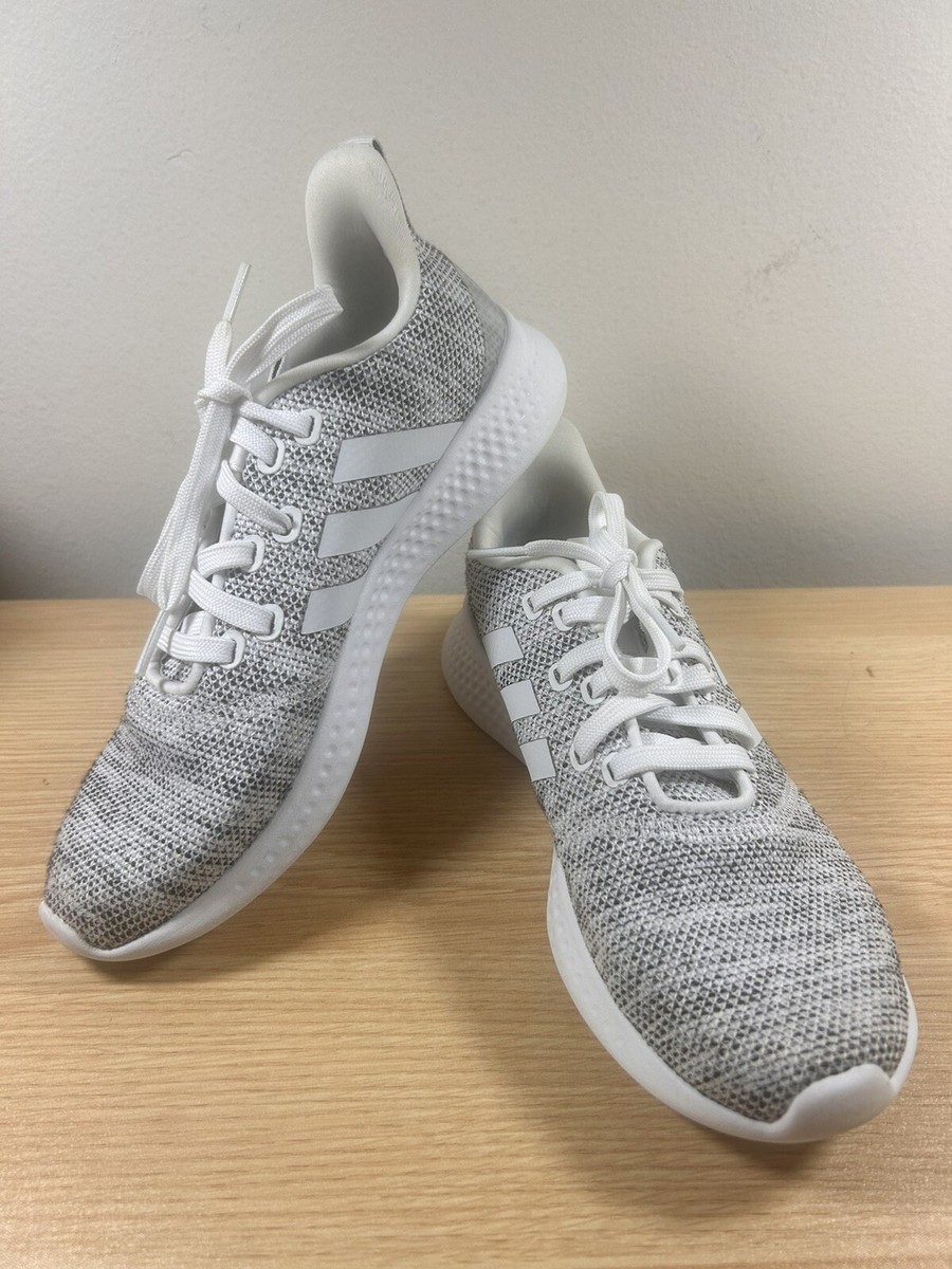 adidas gazelle silver green womens Adidas Black/ White Cloudfoam Pure 2.0 Sneakers 8  newdsalem