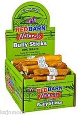 15 FRESH RedBarn Naturals 5" BULLY STICKS Dog Chews Treats Dental Grass Fed Tags