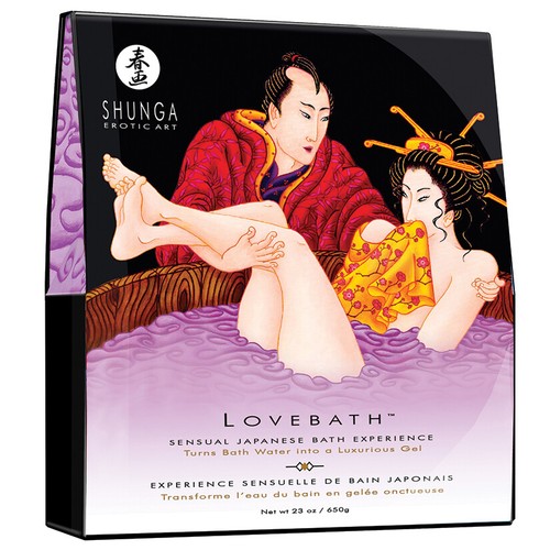 Shunga Love Bath🍯LOVEBATH Exotic Fragrance Bath Sea Salts Intimate Gel Couple - Picture 8 of 9