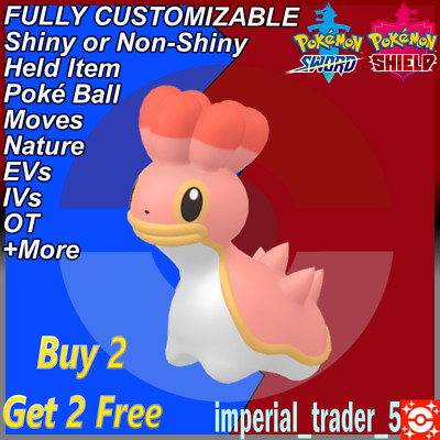 Pokémon Sword and Shield   Shiny Shellos   W/ Best 6IV Customizable