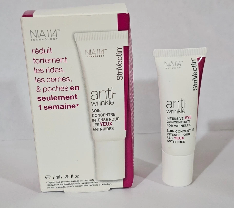 2Strivectin Anti-Wrinkle Intensive Eye Concentrate Plus for Wrinkles 0.25oz NIB - Image 2 of 4