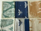 Guest Towel, Small Hand Towel. 5 Lovely Designs/Colours. Reversible Pattern