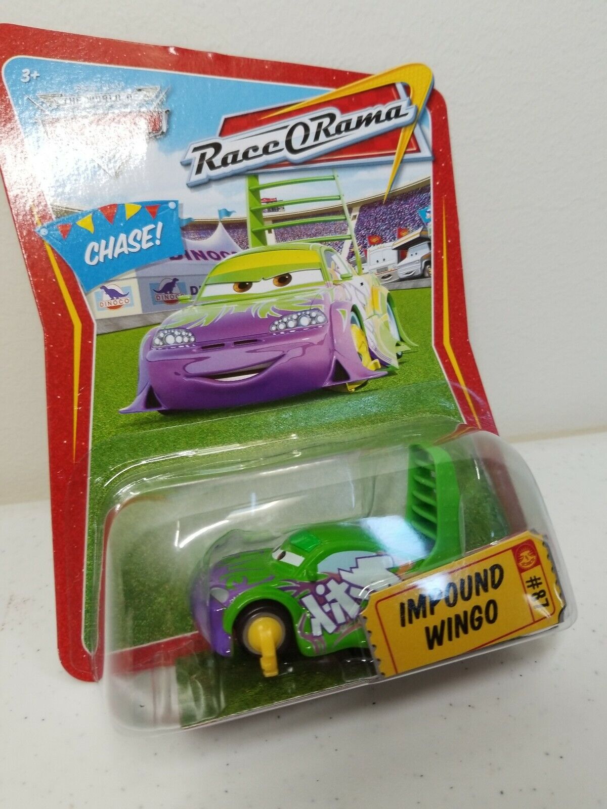 Disney Pixar Cars Race-O-Rama Impound Wingo Chase Toy Car #87 - GKWorld