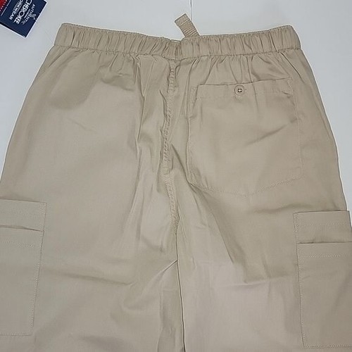 Cherokee Workwear Men's Drawstring Cargo Scrub Pant/ M. - Picture 5 of 9