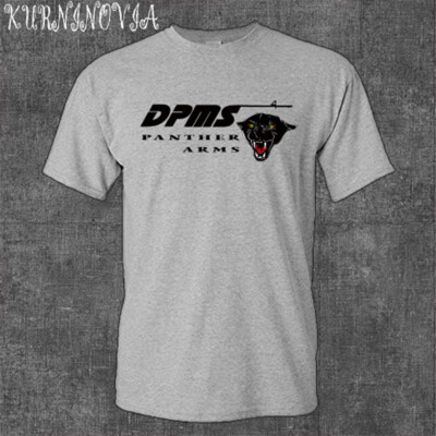 DPMS Panther Arms Guns Firearms Men's Gray Size S to 5XL