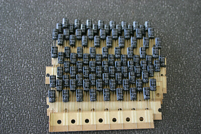200 Pieces United Chemi-Con SMG Series 25V 100uF 85C 6.3x11mm Capacitors