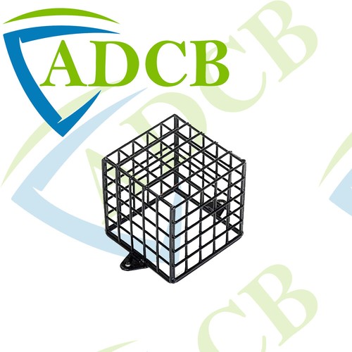 CCTV CAMERA, PIR & LIGHT PROTECTION GALVANIZED BLACK CAGE 13CM X 13CM X 13CM - 第 1/4 張圖片