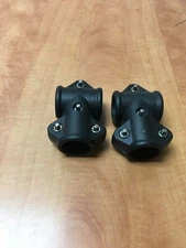 Set of 2 Simmons T-CLAMP  Electronic Drums Rack 1.5" Tube/Pipe  SD9K  SD7K SD5K