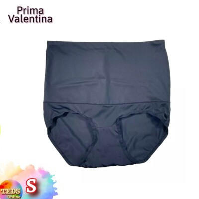 NWOT Prima Valentina Women's Size S Hi-Waist Shapewear Panties 8M70002 Black