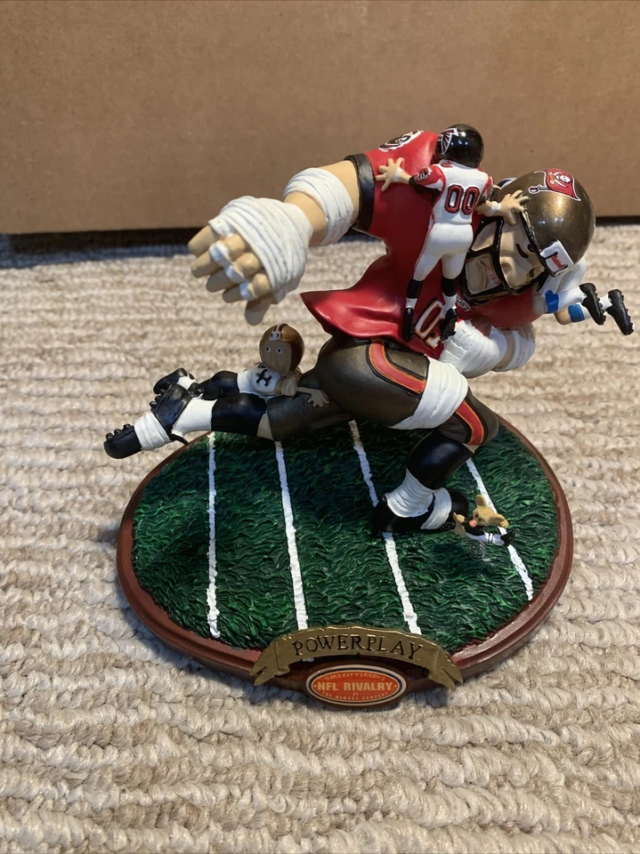 Tampa Bay Buccaneers edição limitada autêntica estátua em miniatura da NFL lacrada na caixa - Imagem 4 de 4