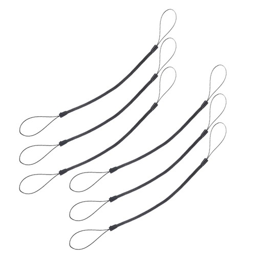 6 Pcs Mobile Phone Straps Elastic Lanyard for Touch Pens Retractable - Zdjęcie 5 z 12