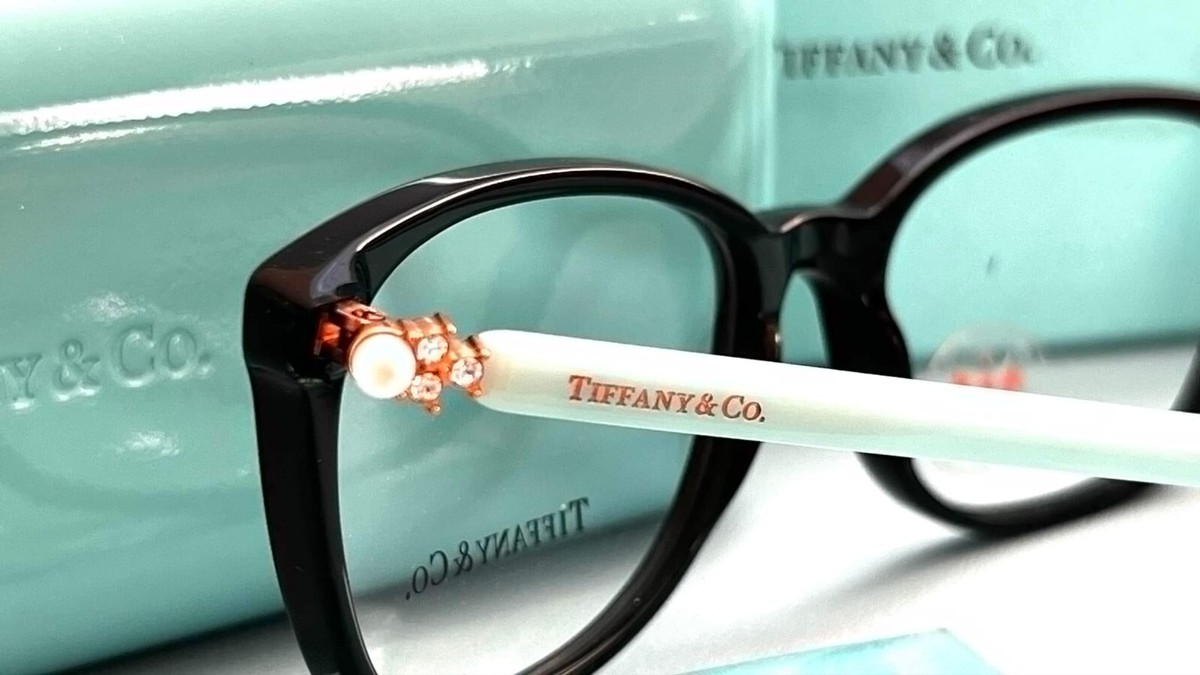 Tiffany & Co TF2109-H-B 8001 Square Black Blue Eyeglasses