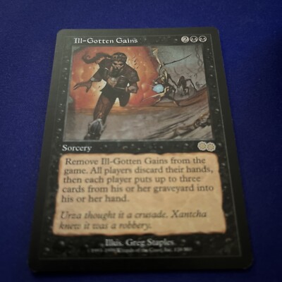 MTG  ILL Gotten Gains Urzas Saga LP