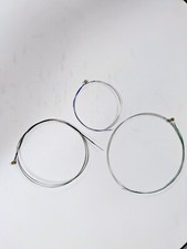 3pcs Violin E A G Strings Size 3/4, 4/4 Medium sizes. Made in China