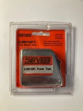 1993 SerVess Power Tape 3.5M/12Ft. Tape Measure Sealed