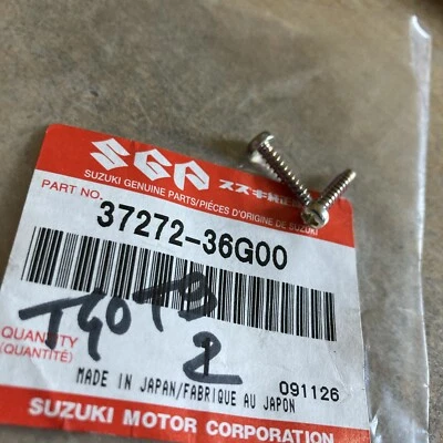 Suzuki 37272-36G00 X2 vis 3x14 AN400 AN650 Burgman poignée chauffante scooter - Photo 1/2