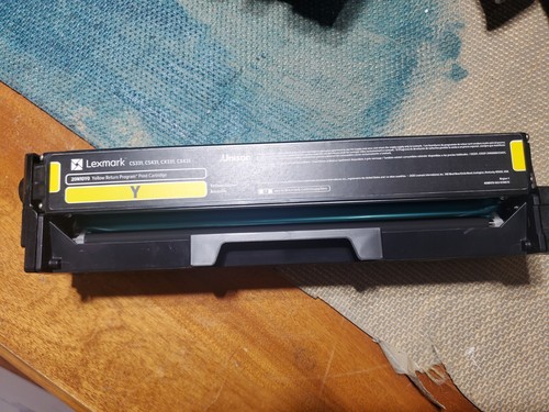 New Lexmark 20N10Y0 Yellow Toner Cartridge CS331 CX331 Genuine OEM laser printer - Picture 5 of 8